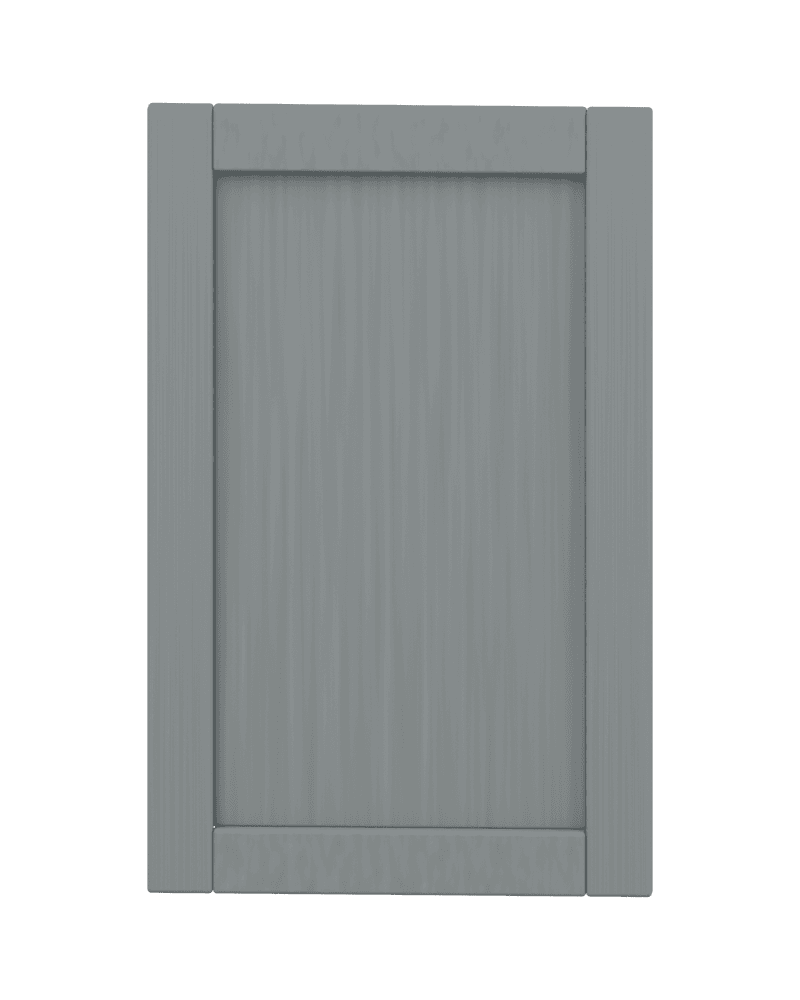 Weathered Grey cabinet door, finish illustration WG
