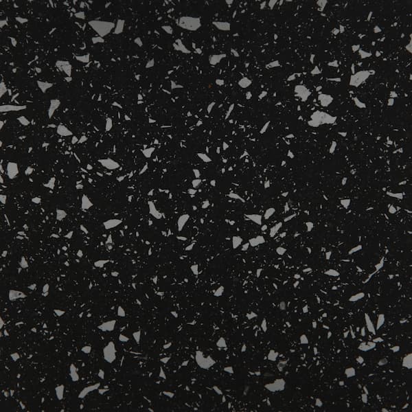 PT001 PLATINUM BLACK quartz surface pattern