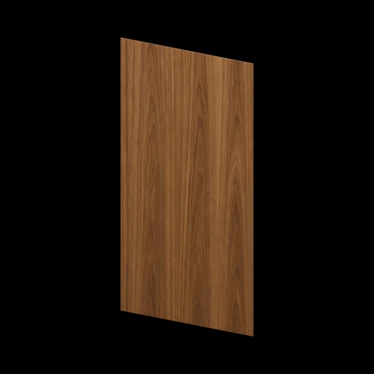 Fairview 96-in Island Skin Panel in Walnut