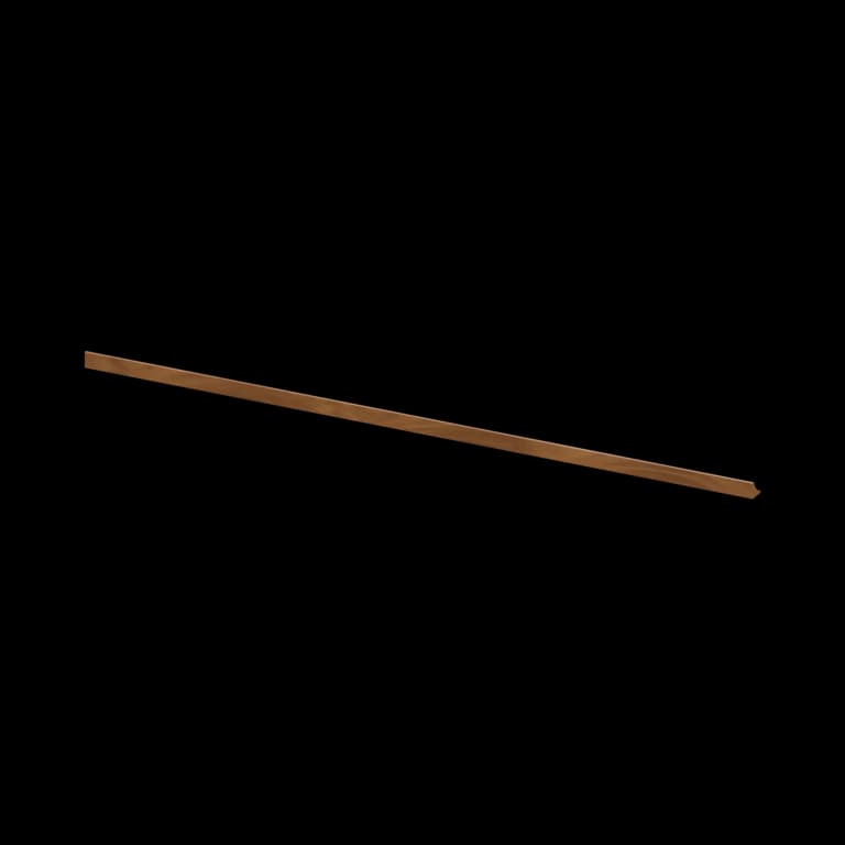 Fairview 8-ft Inside Corner Molding in Walnut