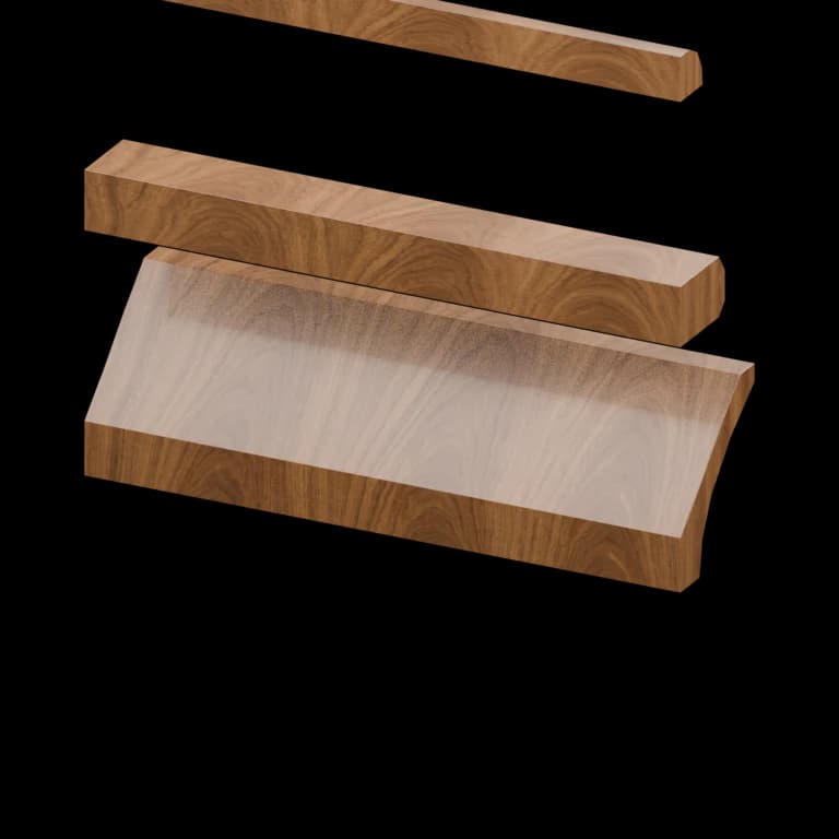 Fairview Molding Chain in Walnut