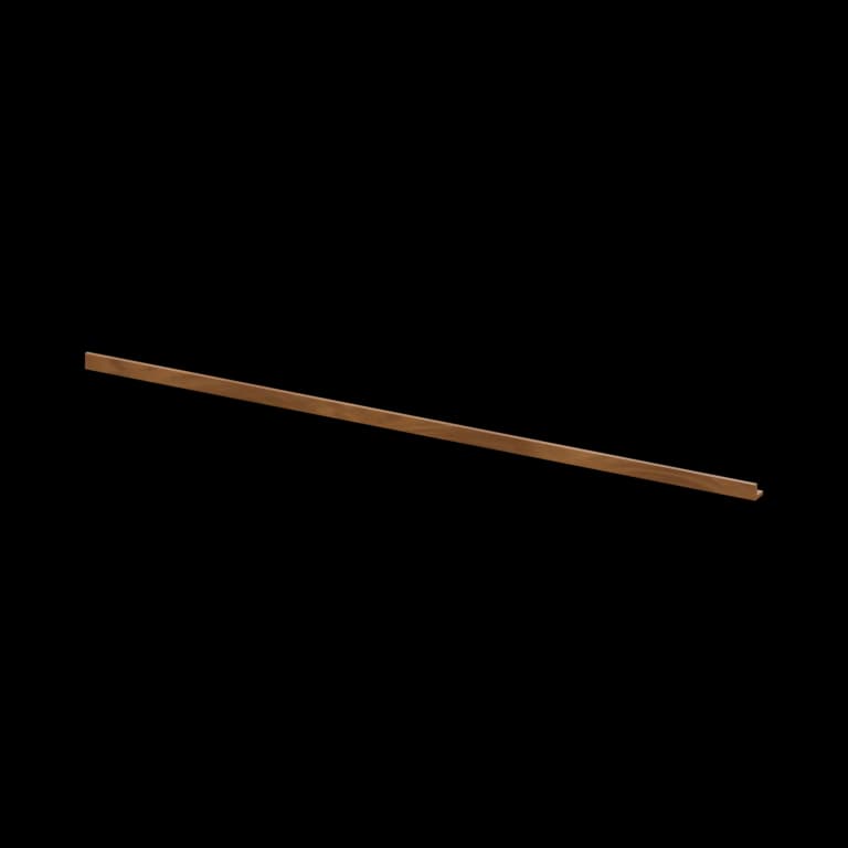 Fairview 135-Degree Outside Corner Molding in Walnut