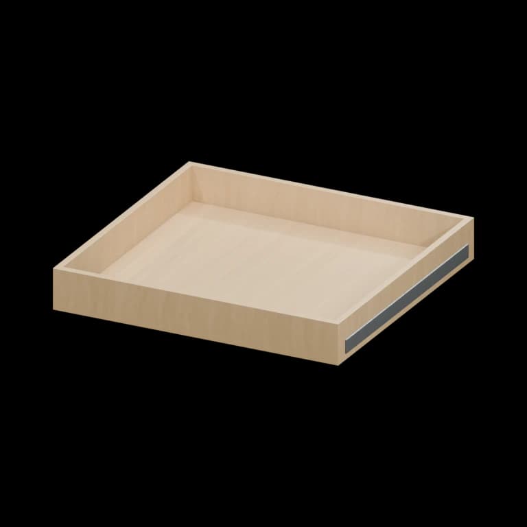 Fairview 24-in Roll-Out Tray in Walnut
