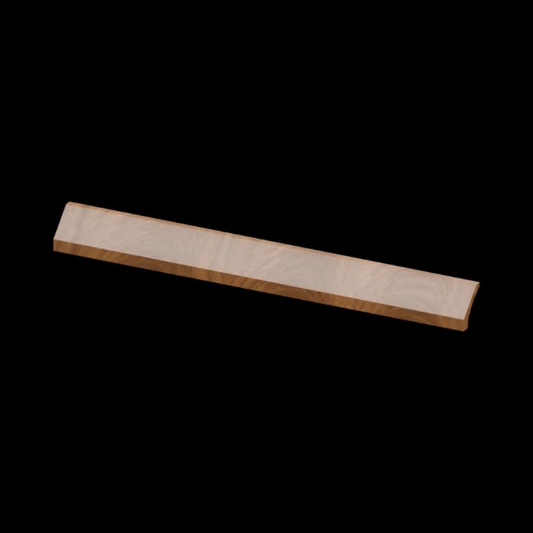 Fairview 8-ft Small Crown Molding in Walnut