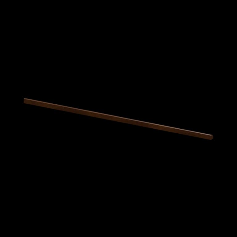Kingston 8-ft Shoe Molding (SM8) in Espresso