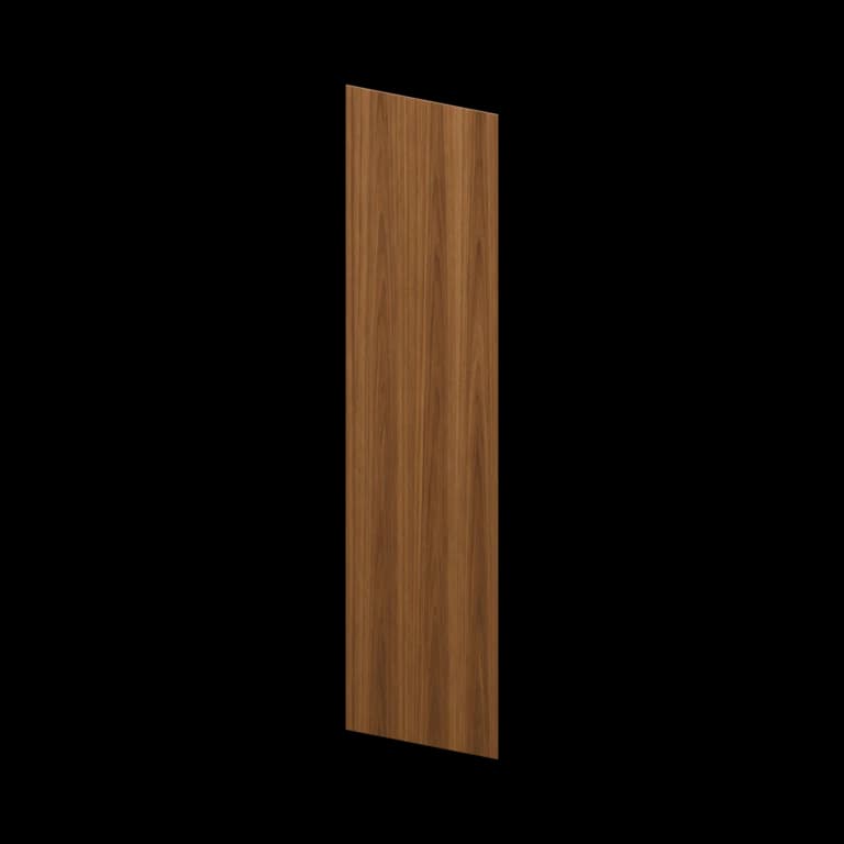 Fairview 96-in Tall Cabinet Skin in Walnut