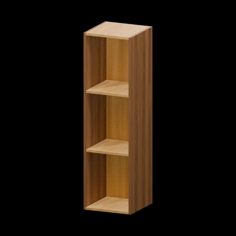 Fairview 12-in Wall End Cabinet in Walnut