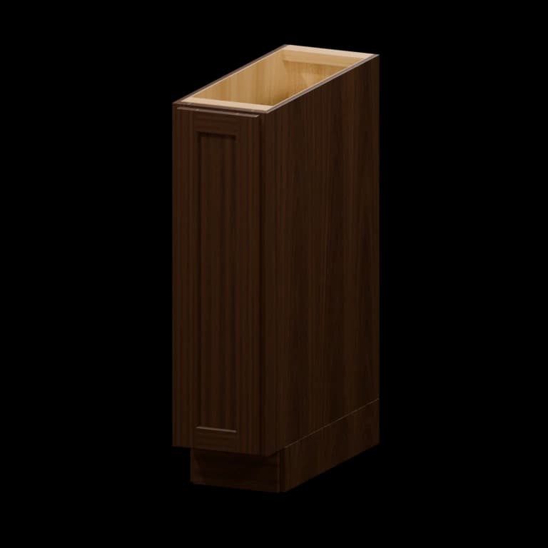 Fairview 9-in Full-Height Door Base Cabinet (B09-FH) in Espresso