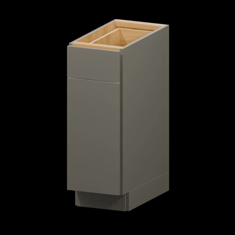 Auburn 12-in Base Cabinet (B12) in Solid Moonlight