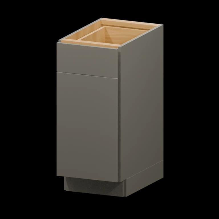 Auburn 15-in Base Cabinet (B15) in Solid Moonlight
