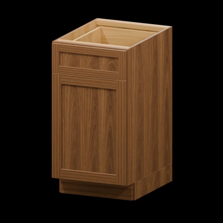 Kingston 18-in Base Cabinet (B18) in Walnut