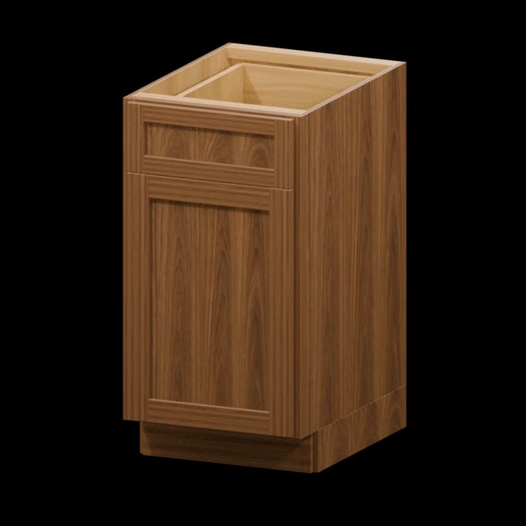 Fairview 18-in Base Cabinet in Walnut