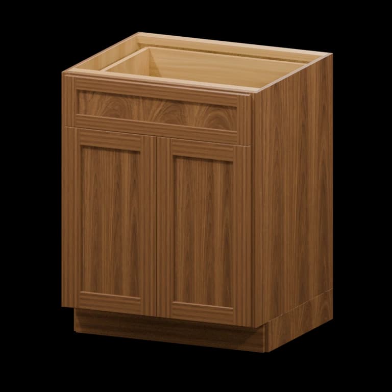 Fairview 27-in Base Cabinet in Walnut