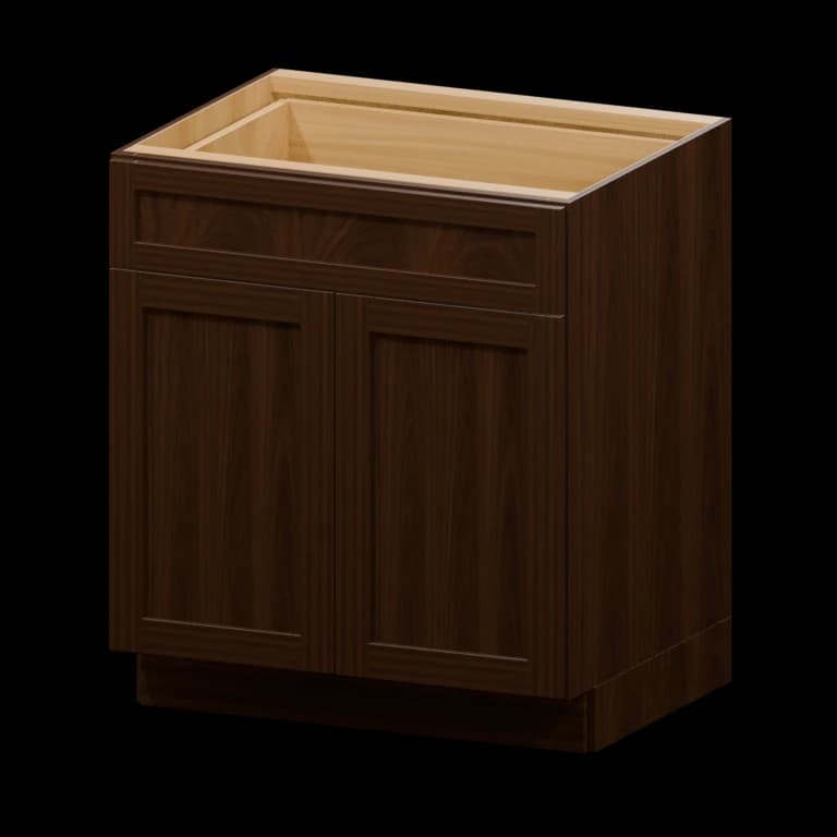 Kingston 30-in Base Cabinet (B30) in Espresso