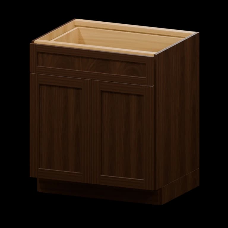 Centerville 30-in Base Cabinet in Espresso Shaker