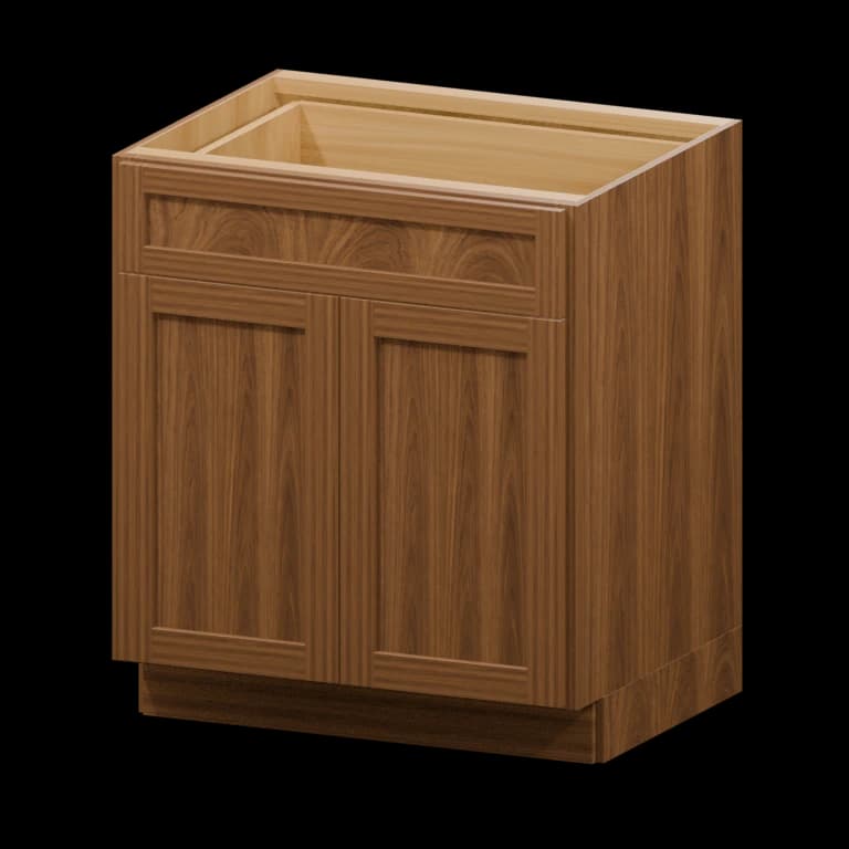 Fairview 30-in Base Cabinet in Walnut