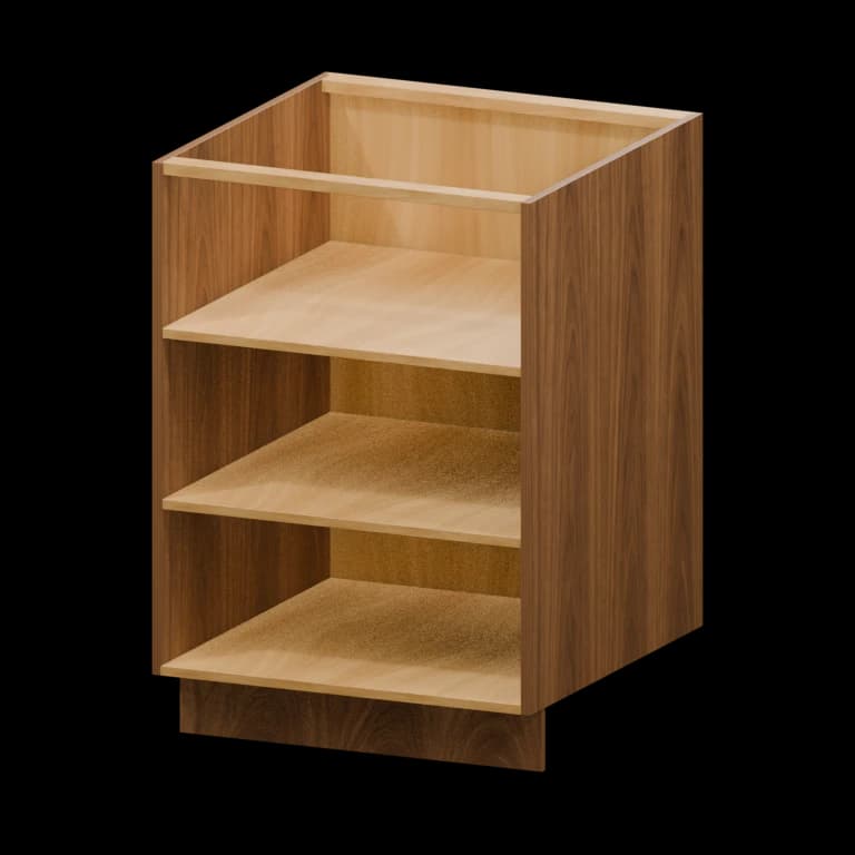 Fairview 24-in Base End Cabinet in Walnut