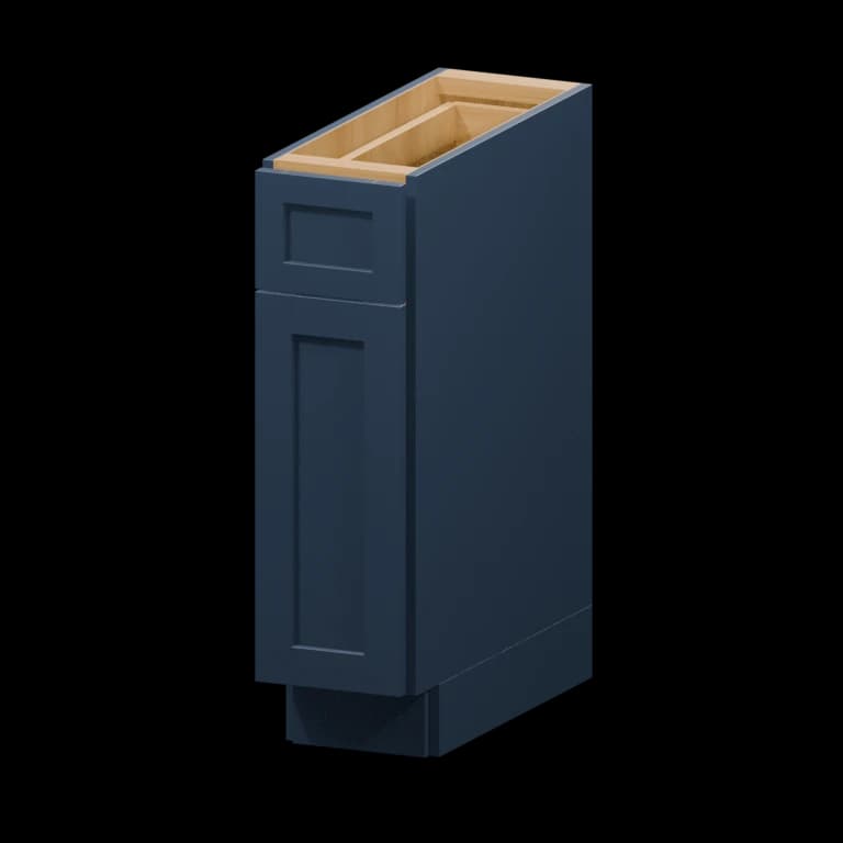 Centerville 9-in Accessible-Height Base Cabinet (HAB09) in Navy Blue