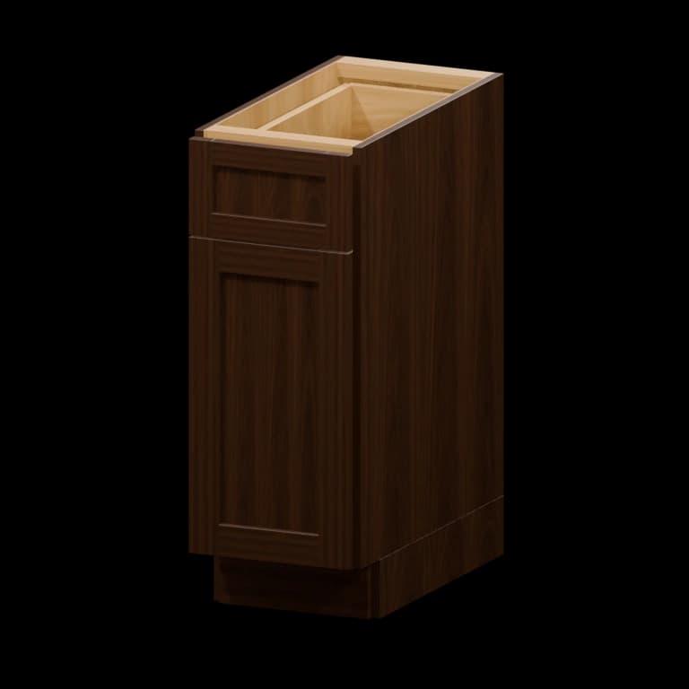 Centerville 12-in Accessible-Height Base Cabinet (HAB12) in Espresso Shaker
