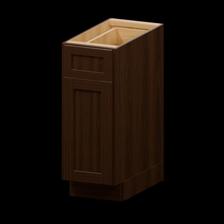 Fairview 12-in Accessible-Height Base Cabinet (HAB12) in Espresso