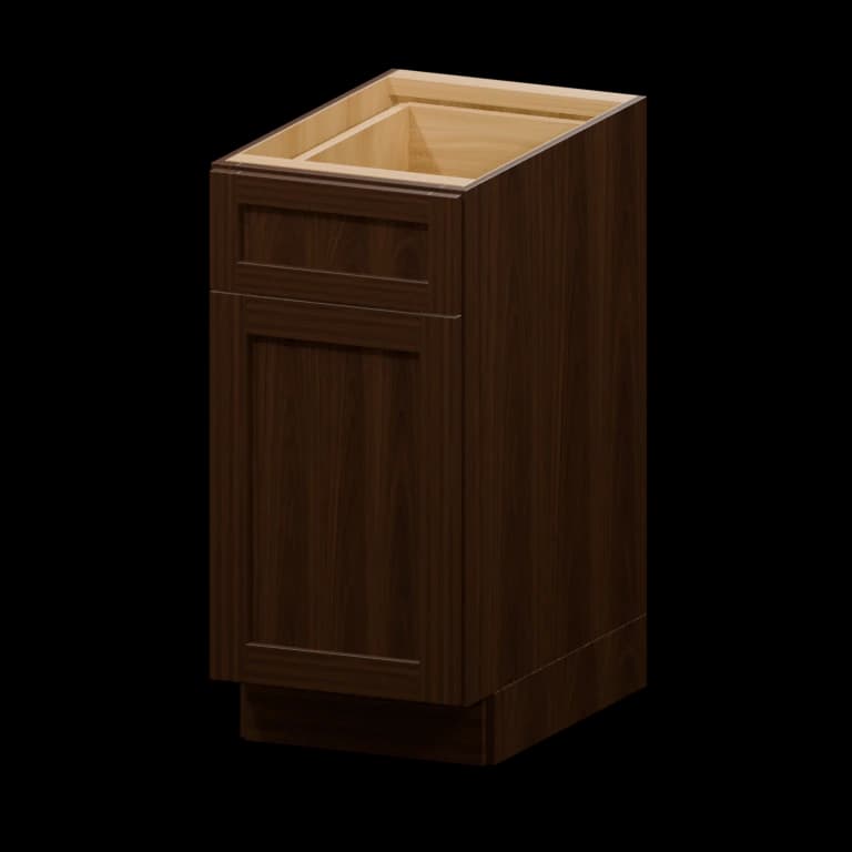 Kingston 15-in Accessible-Height Base Cabinet (HAB15) in Espresso