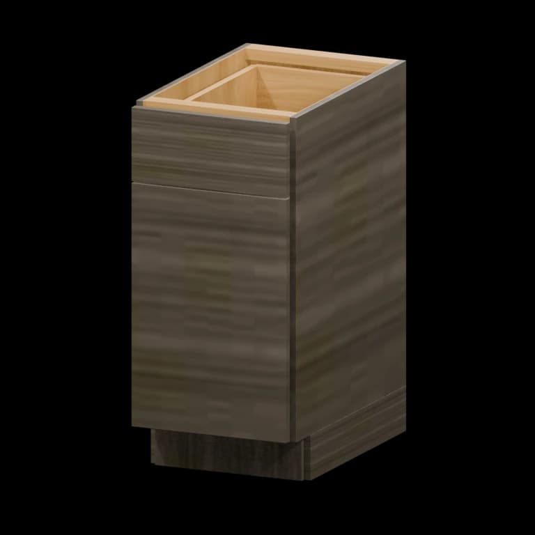 Auburn 15-in Accessible-Height Base Cabinet (HAB15) in Legno Queenston