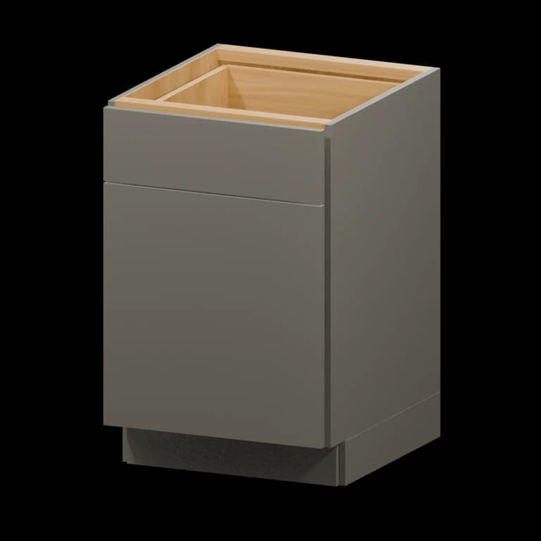 Auburn 21-in Accessible-Height Base Cabinet (HAB21) in Solid Moonlight