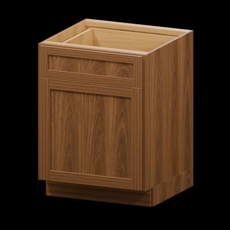 Fairview 24-in Accessible-Height Base Cabinet in Walnut