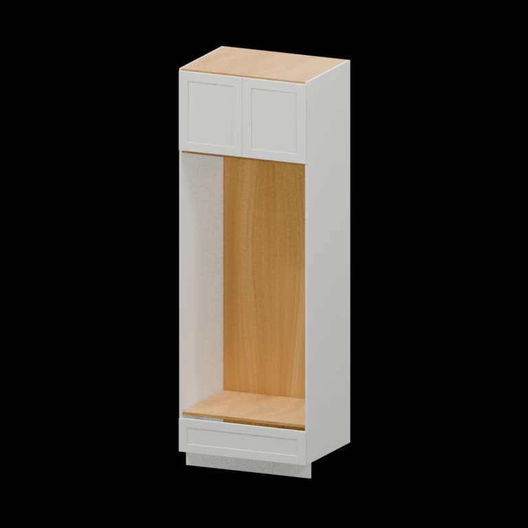Centerville 33-in Open Pantry Cabinet (OC339624) in White Shaker