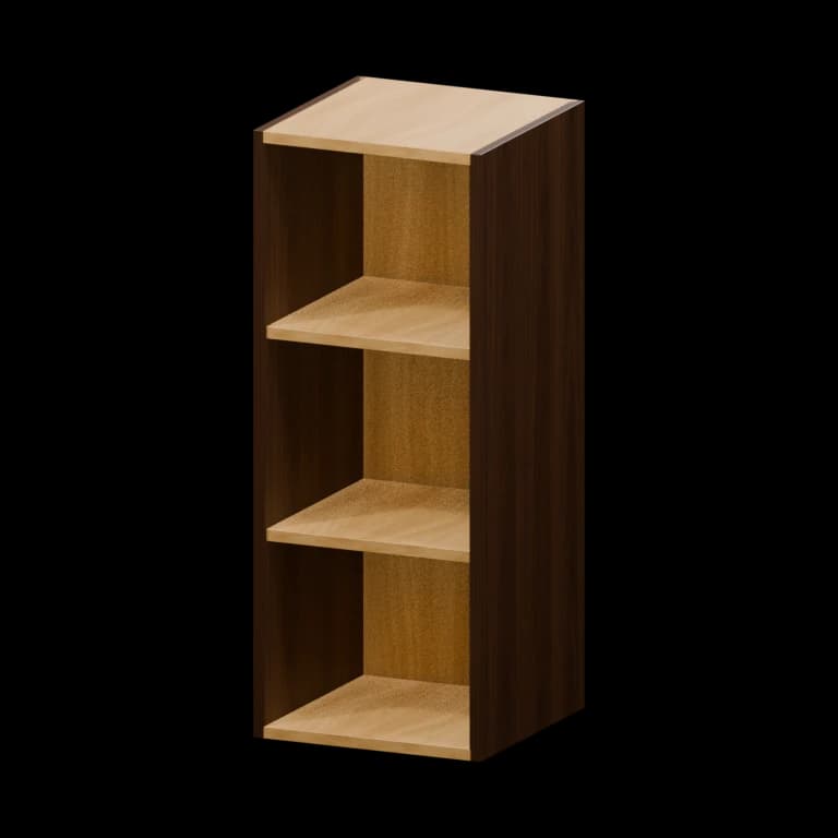 Kingston 12-in Open-End Wall Cabinet (OE1230) in Espresso
