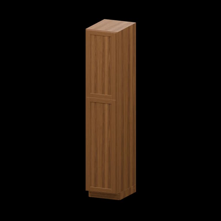 Fairview 18-in Utility Pantry Cabinet in Walnut