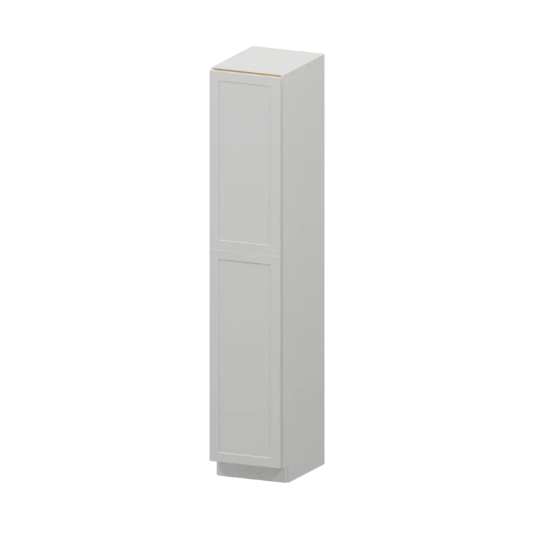 Centerville 18-in Utility Pantry Cabinet (TU189624) in White Shaker