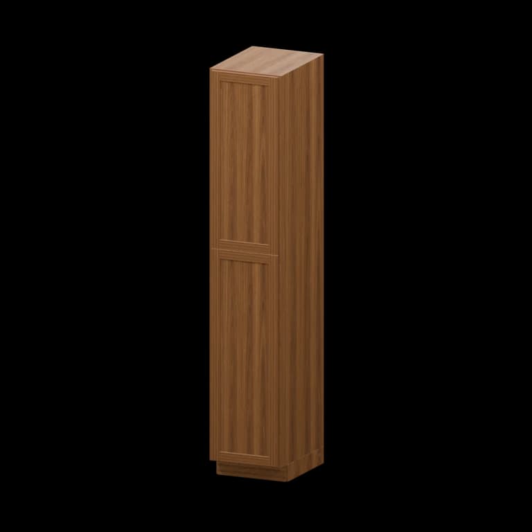 Fairview 18-in Utility Pantry Cabinet in Walnut