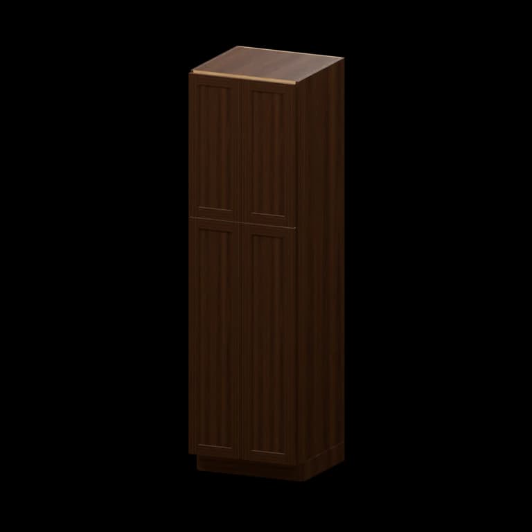 Centerville 24-in Utility Pantry Cabinet in Espresso Shaker