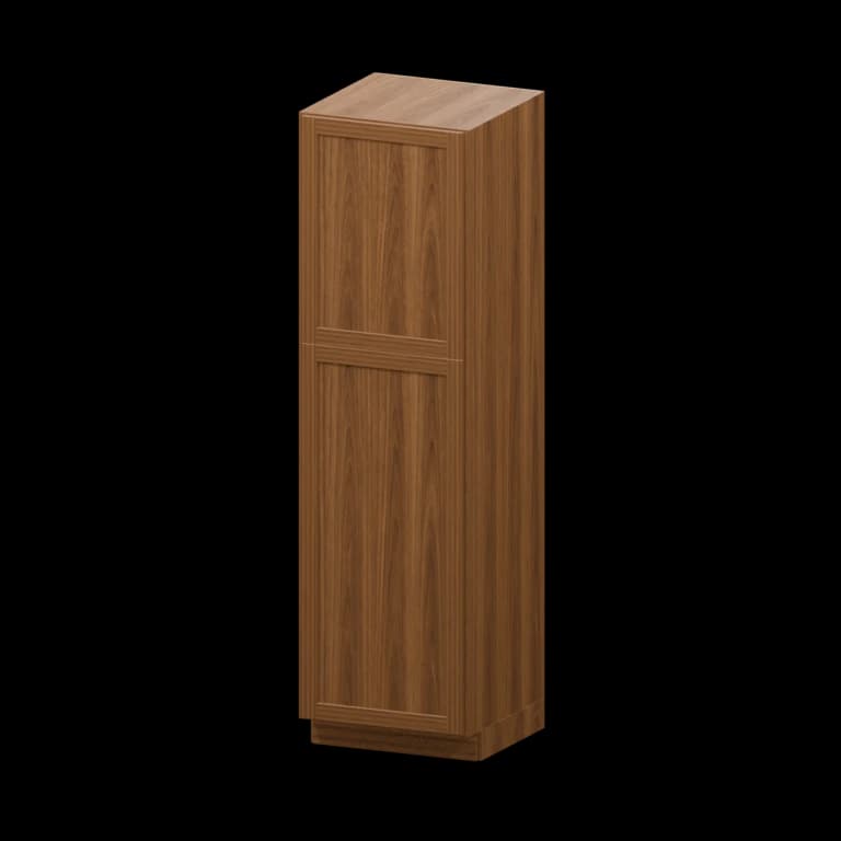 Fairview 24-in Utility Pantry Cabinet in Walnut