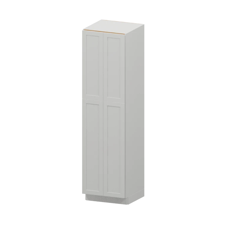 Centerville 24-in Utility Pantry Cabinet (TU249024) in White Shaker