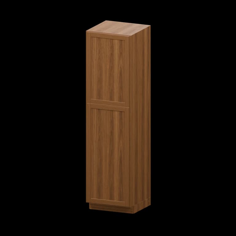 Fairview 24-in Utility Pantry Cabinet in Walnut