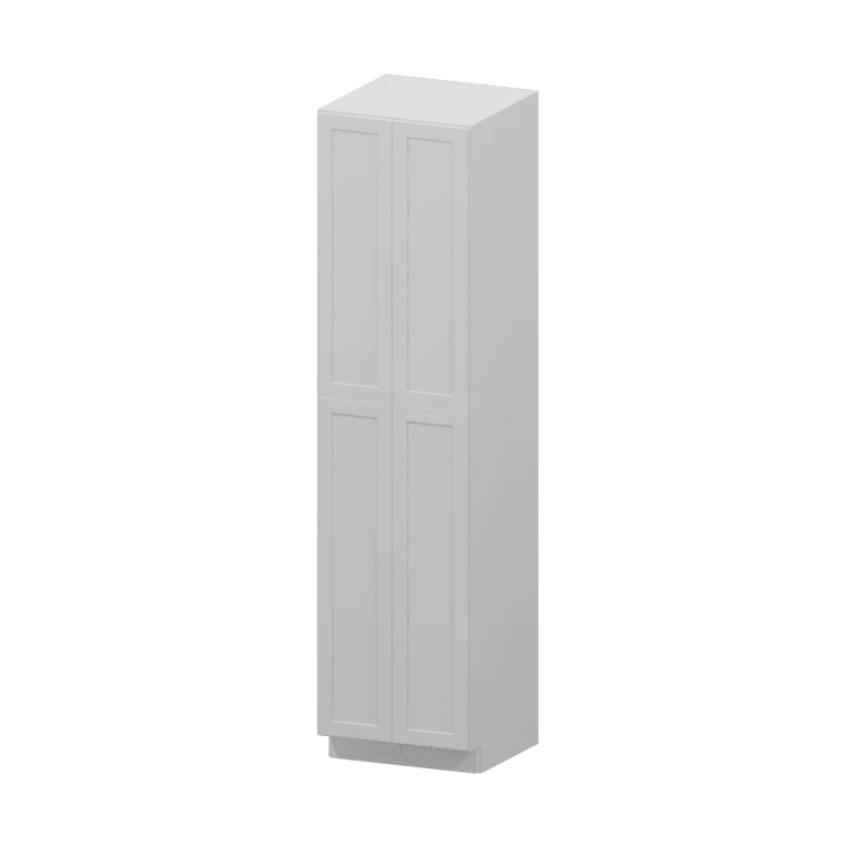 Kingston 24-in Utility Pantry Cabinet (TU249624) in White