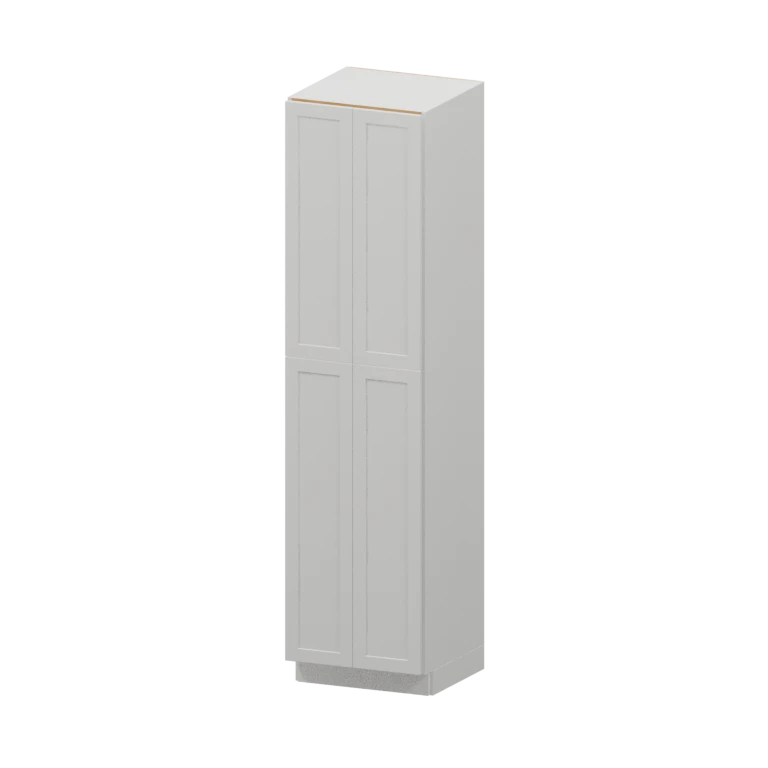 Centerville 24-in Utility Pantry Cabinet (TU249624) in White Shaker