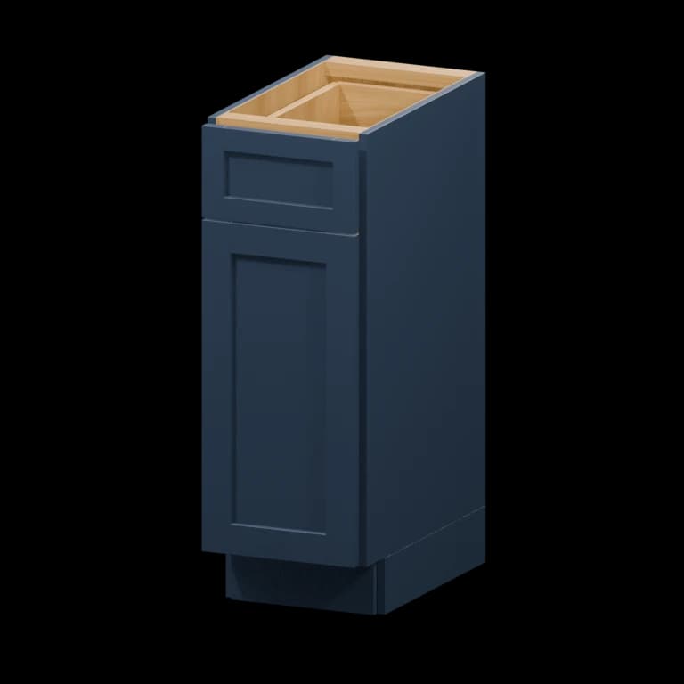 Centerville 12-in Vanity Base Cabinet (VB12) in Navy Blue