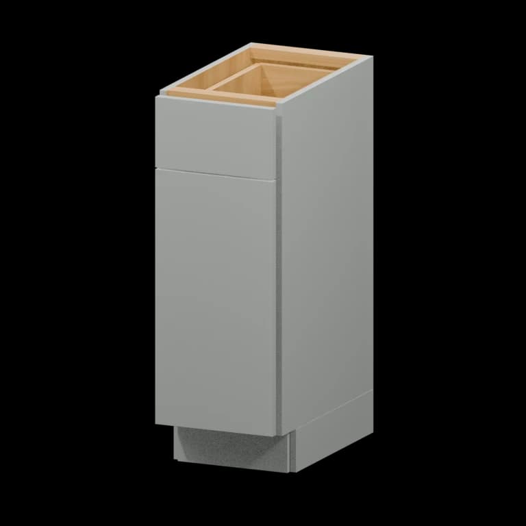 Auburn 12-in Vanity Base Cabinet (VB12) in Solid Platinum