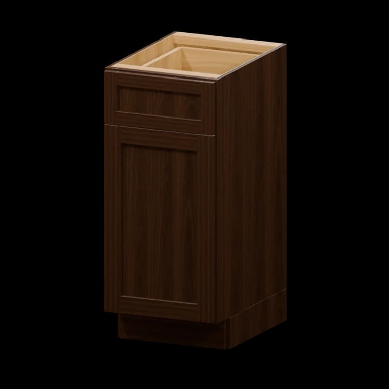 Kingston 15-in Vanity Base Cabinet (VB15) in Espresso