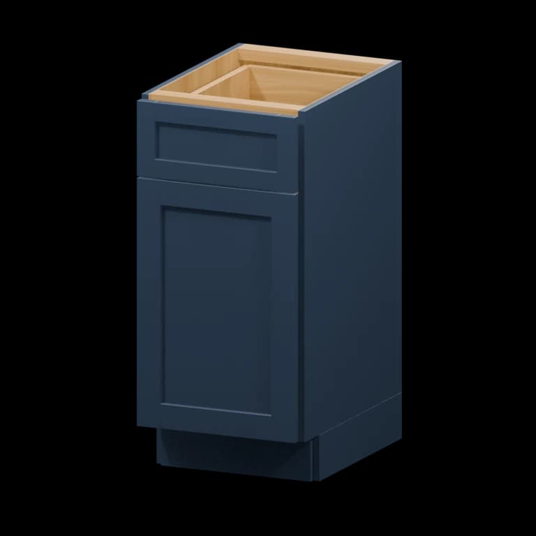 Centerville 15-in Vanity Base Cabinet (VB15VH) in Navy Blue