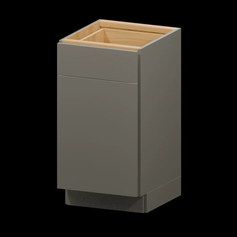 Auburn 18-in Vanity Base Cabinet (VB18) in Solid Moonlight