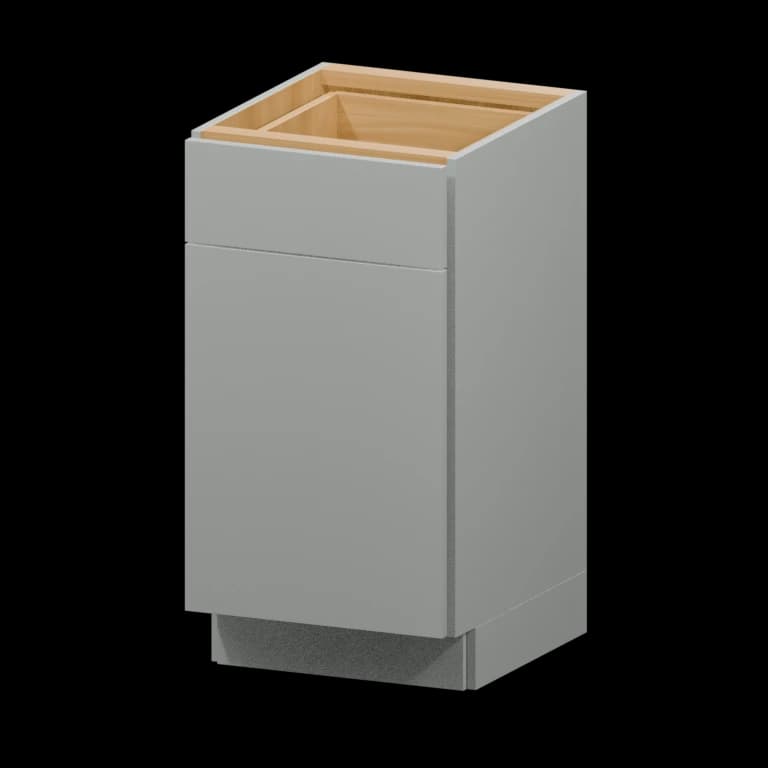Auburn 18-in Vanity Base Cabinet (VB18) in Solid Platinum