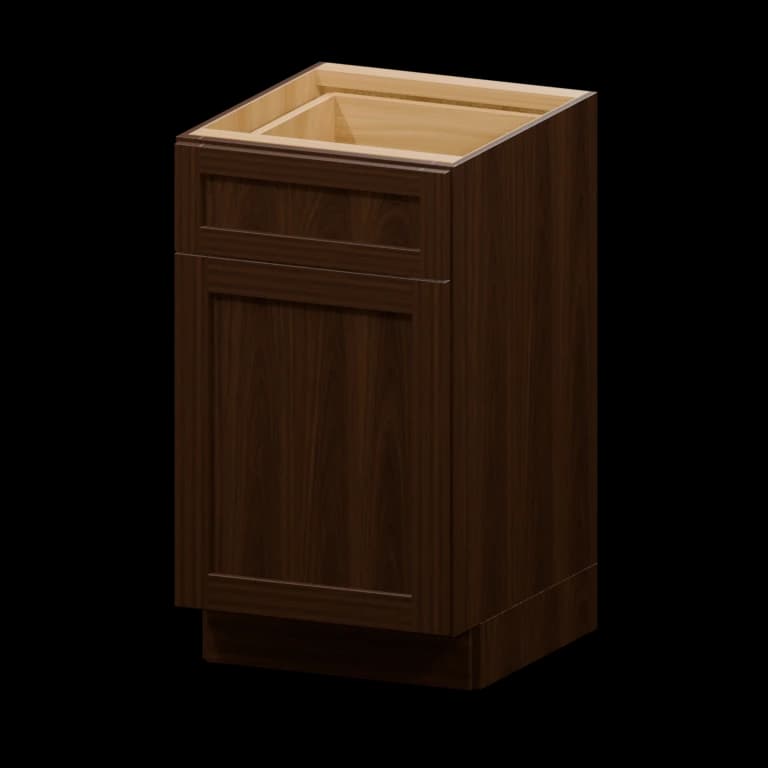 Kingston 18-in Vanity Base Cabinet (VB18VH) in Espresso