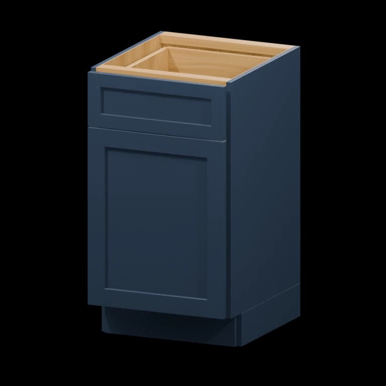 Centerville 18-in Vanity Base Cabinet (VB18VH) in Navy Blue