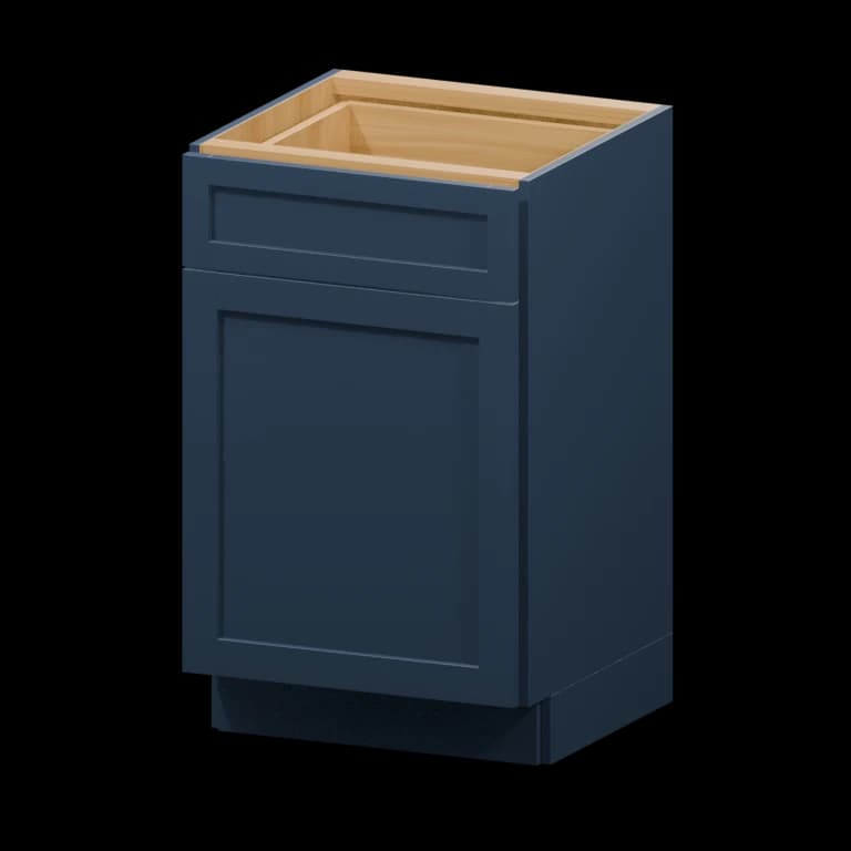 Centerville 21-in Vanity Base Cabinet (VB21) in Navy Blue