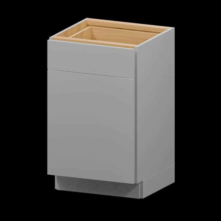 Auburn 21-in Vanity Base Cabinet (VB21) in Solid Platinum