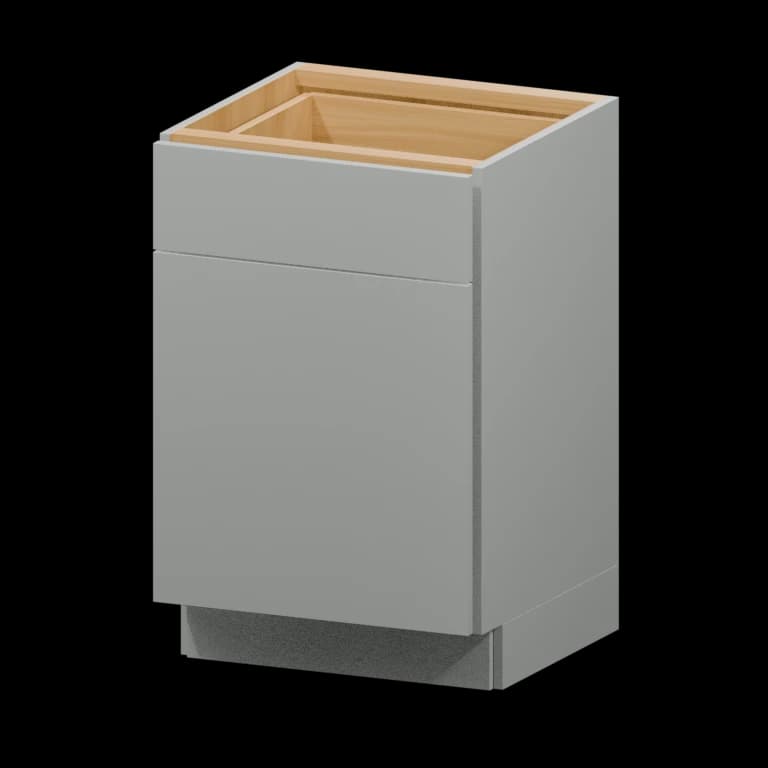 Auburn 21-in Vanity Base Cabinet (VB21VH) in Solid Platinum